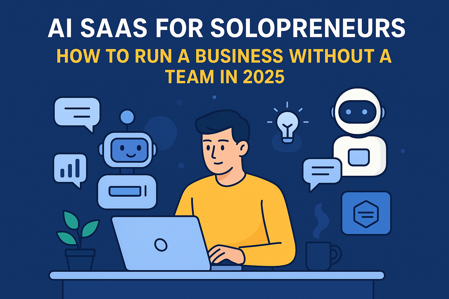 AI SaaS for Solopreneurs: How to Run a Business Without a Team in 2025