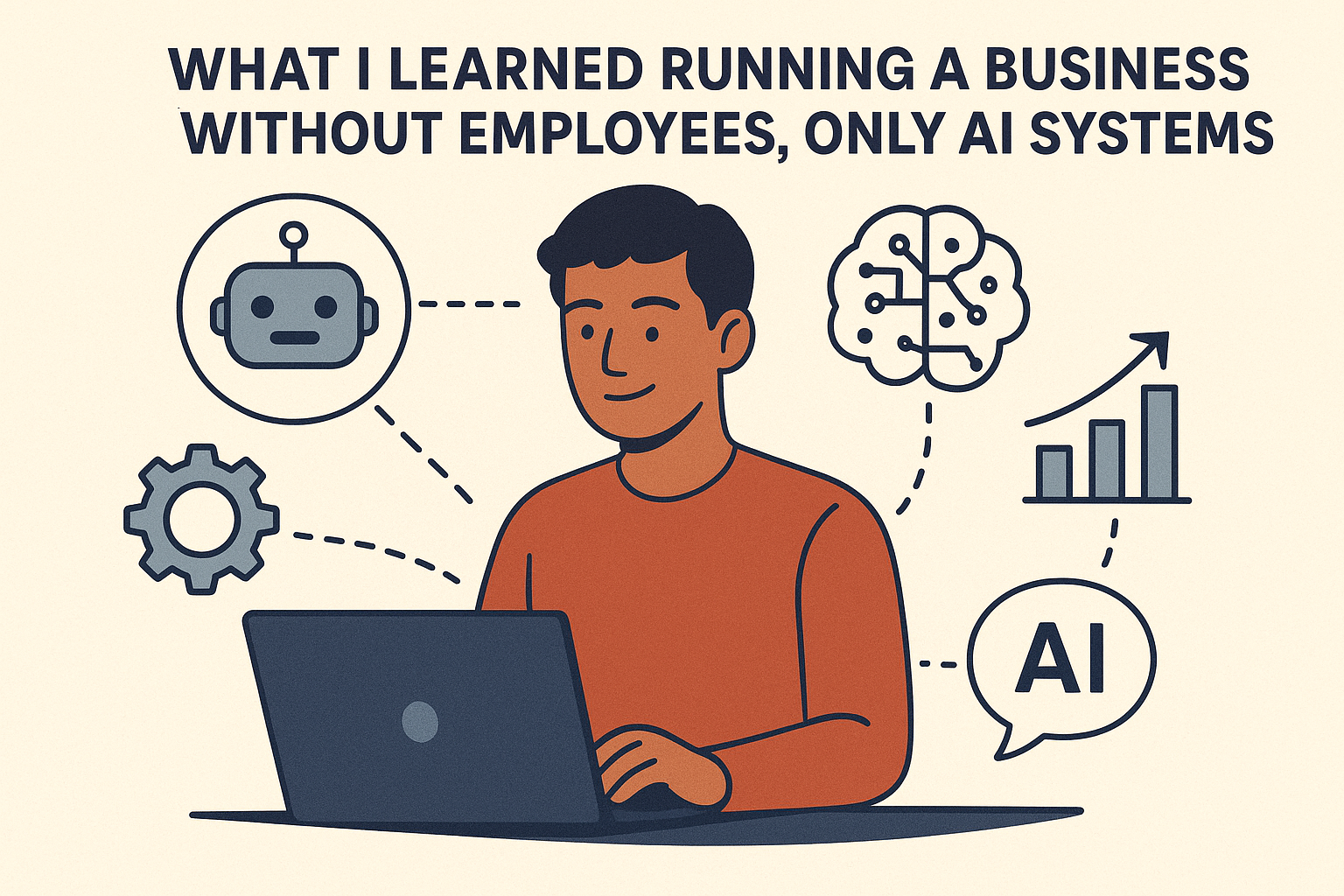 What I Learned Running a Business Without Employees, Only AI Systems