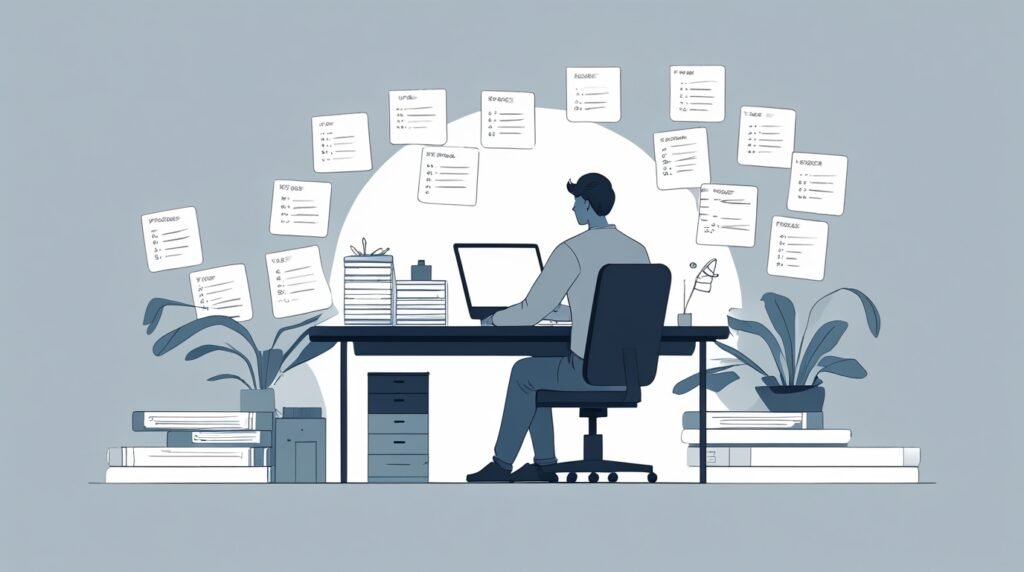 Entrepreneur realizing why a busy business is not growing