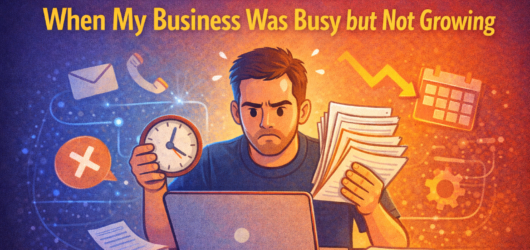 What I Did When My Business Was Busy but Not Growing