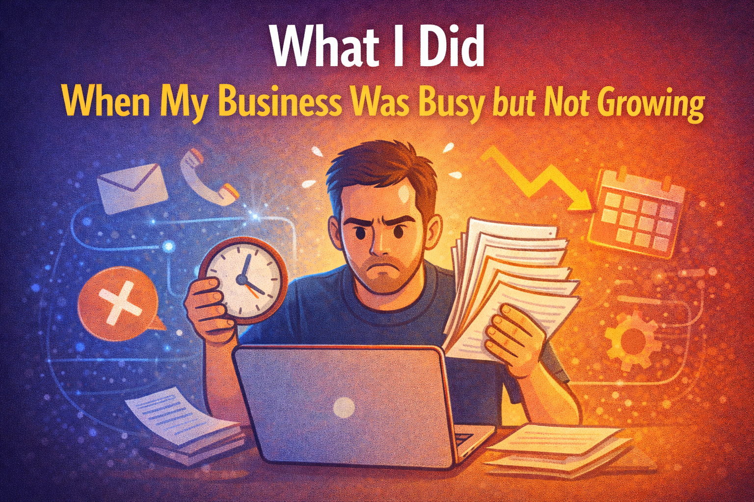 What I Did When My Business Was Busy but Not Growing