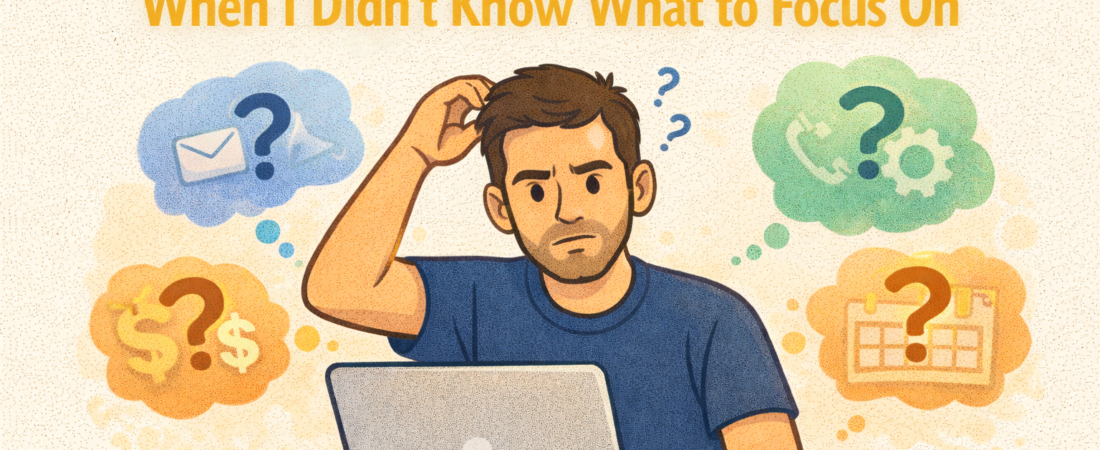 What I Did When I Didn’t Know What to Focus On