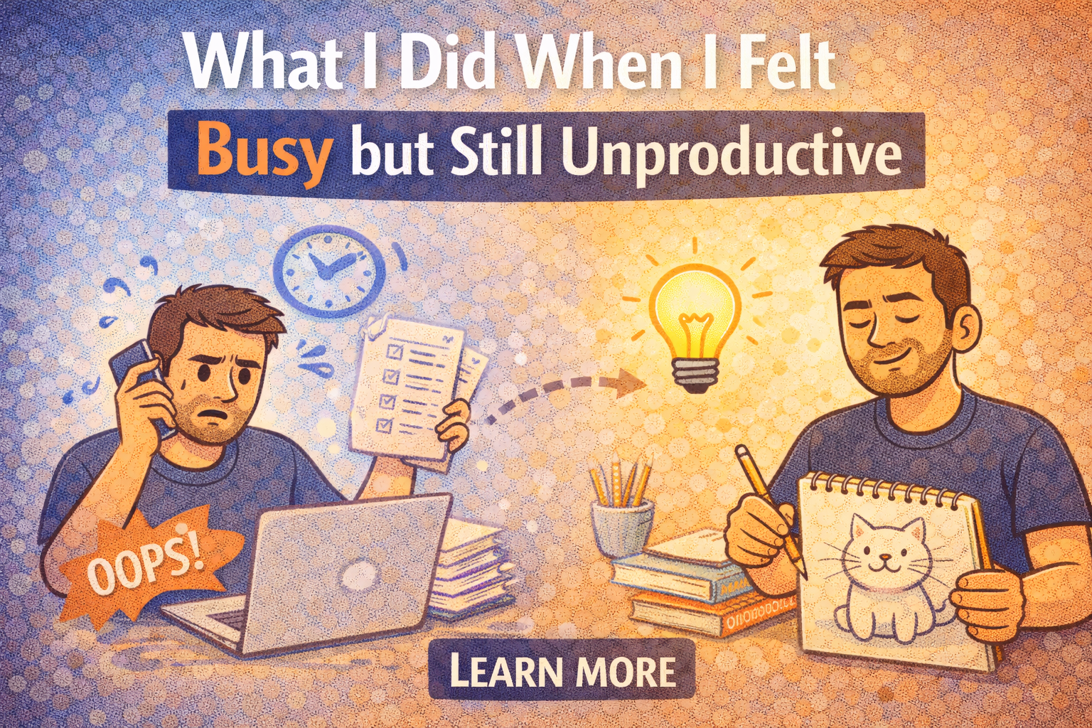 What I Did When I Felt Busy but Still Unproductive