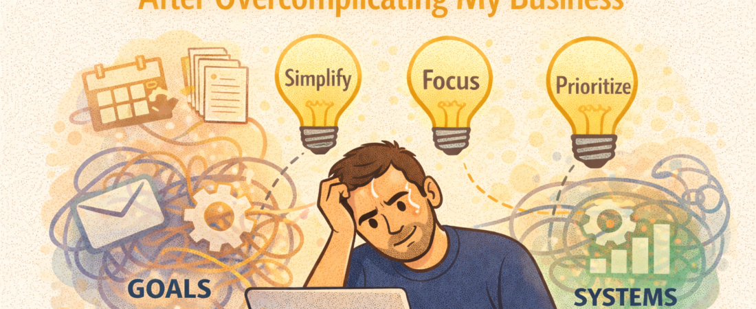 What I Learned After Overcomplicating My Business