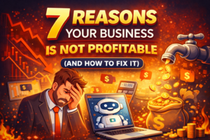7 Reasons Your Business Is Not Profitable (And How to Fix It)