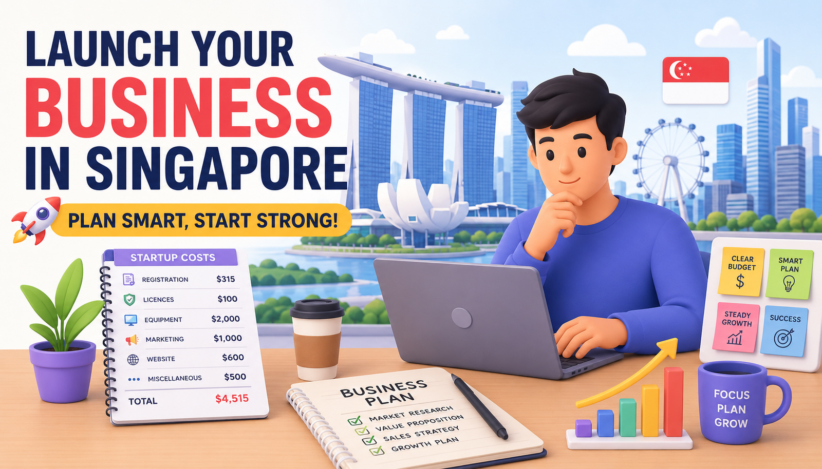 How Much Does It Cost to Start a Business in Singapore in 2026?