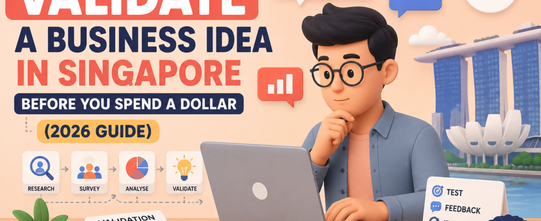 How to Validate a Business Idea in Singapore Before You Spend a Dollar (2026 Guide)