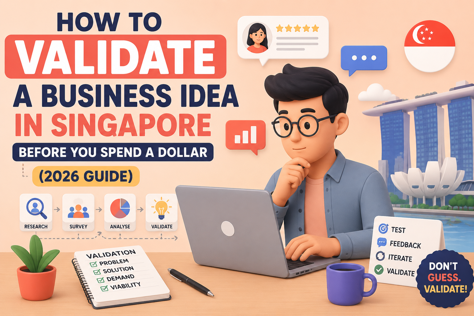 How to Validate a Business Idea in Singapore Before You Spend a Dollar (2026 Guide)